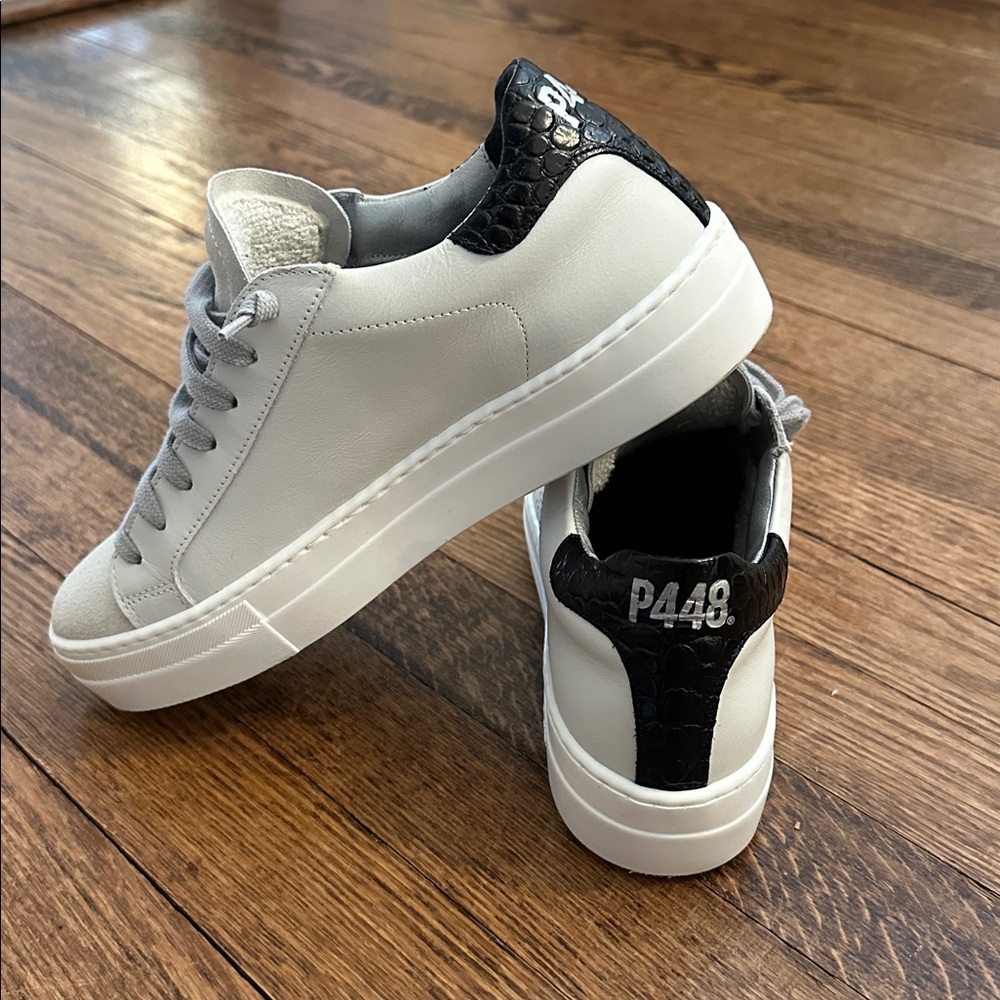 P448 Thea sneaker black/white